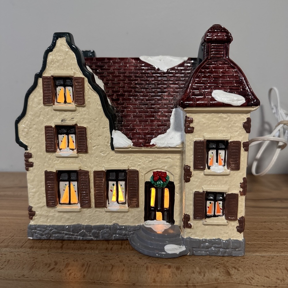VTG Department 56 Snowhouse Series Sonoma House 1986 Christmas Collection No Box